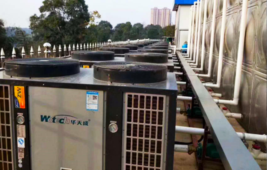 許昌職業教育園區(qu)600噸熱水項(xiang)目(mu)